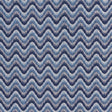 Schumacher Bargello Wave Blue Fabric
