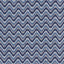 Schumacher Bargello Wave Blue Fabric