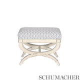 Schumacher Bargello Wave Blue Fabric