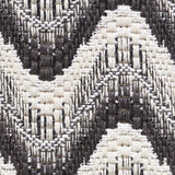 Schumacher Bargello Wave Graphite Fabric