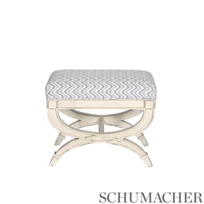 Schumacher Bargello Wave Graphite Fabric