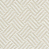 Schumacher Cross Hatch Natural Fabric
