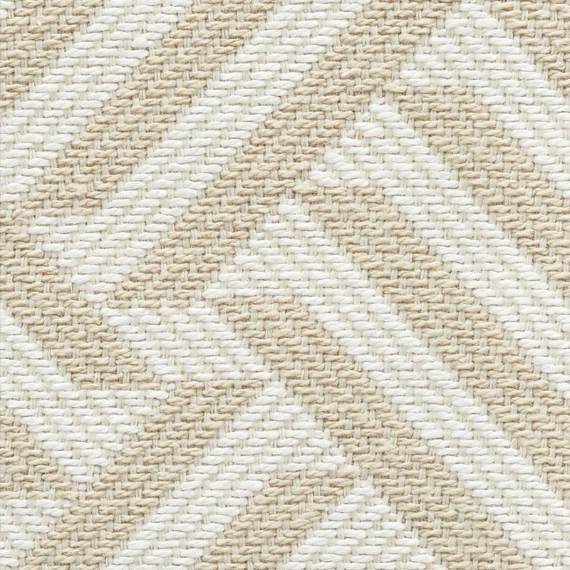 Schumacher Cross Hatch Natural Fabric