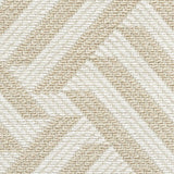 Schumacher Cross Hatch Natural Fabric