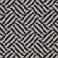 Schumacher Cross Hatch Black Fabric