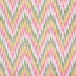 Schumacher Ibiza Flamestitch Spring Fabric