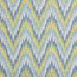 Schumacher Ibiza Flamestitch Pool Fabric