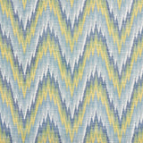 Schumacher Ibiza Flamestitch Pool Fabric