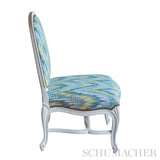 Schumacher Ibiza Flamestitch Pool Fabric