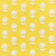 Schumacher Paley Embroidery Yellow Fabric