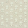 Schumacher Paley Embroidery Natural Fabric