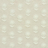 Schumacher Paley Embroidery Natural Fabric