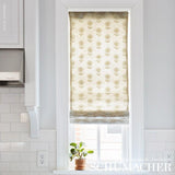 Schumacher Paley Embroidery Natural Fabric