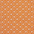 Schumacher Gigi Embroidery Orange Fabric