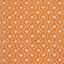 Schumacher Gigi Embroidery Orange Fabric