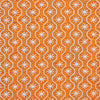 Schumacher Gigi Embroidery Orange Fabric