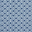 Schumacher Gigi Embroidery Blue Fabric