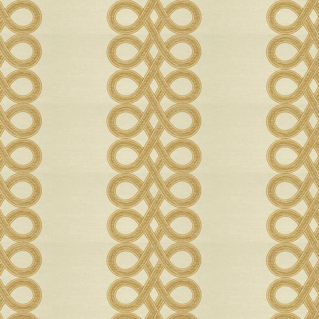 Kravet THE TWIST WHITE GOLD Fabric