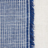 Schumacher Tulum Casement Blue Fabric