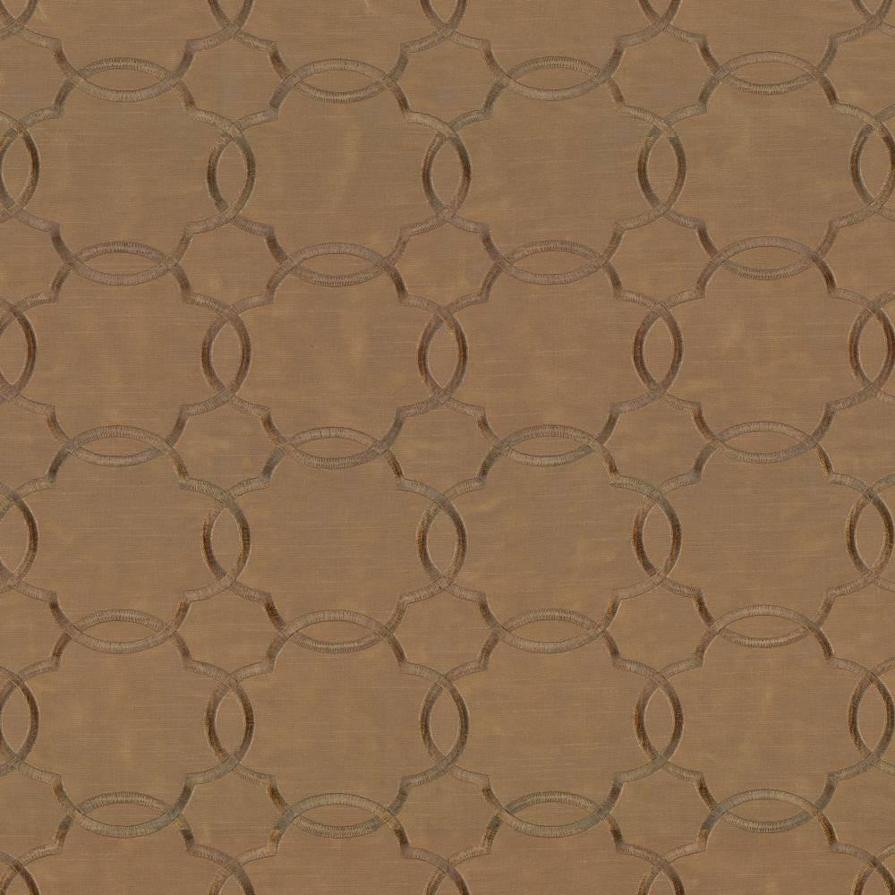 Kasmir Zara Trellis Hazelnut Fabric