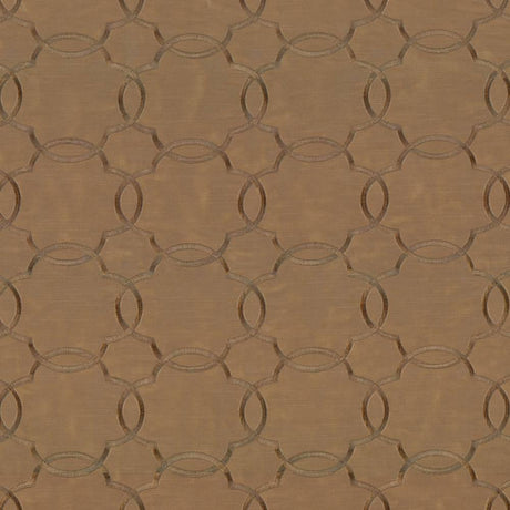Kasmir Zara Trellis Hazelnut Fabric