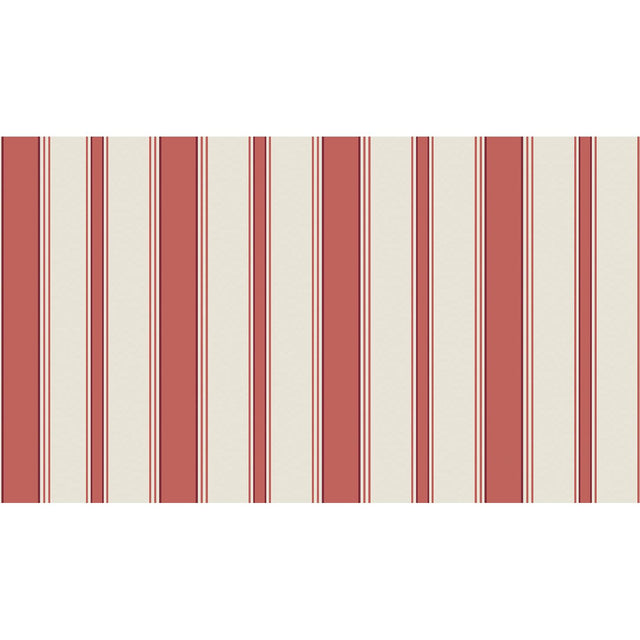 Cole & Son CAMBRIDGE STRIPE RED/SAND Wallpaper