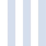 Cole & Son GLASTONBURY STR PALE BL & WT Wallpaper