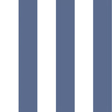 Cole & Son GLASTONBURY STR FRCH BL & WT Wallpaper