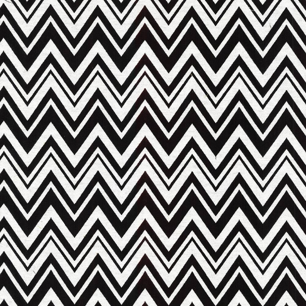 Kasmir Ziggy Licorice Fabric