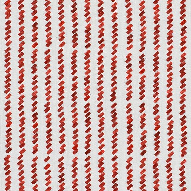 Schumacher Tic For Tac Red Fabric