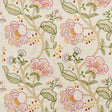 Schumacher Full Bloom Embroidery Multi Fabric