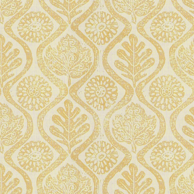 Lee Jofa OAKLEAVES YELLOW Fabric