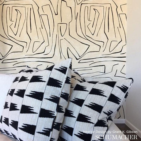 Schumacher Tutsi Ivory Fabric