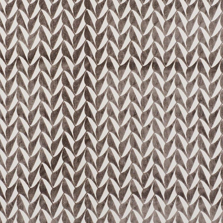 Schumacher Spades Taupe Fabric