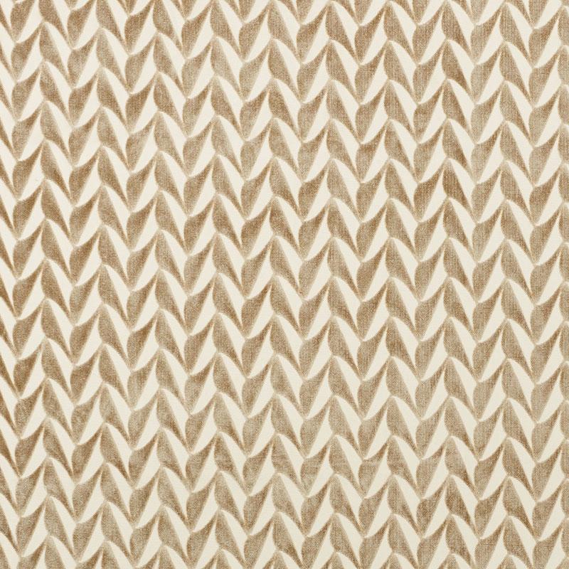 Schumacher Spades Natural Fabric