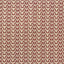 Schumacher Turkish Step Red/Natural Fabric