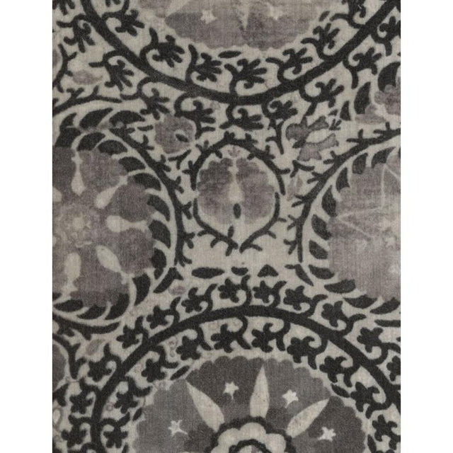 Andrew Martin IZNIK CHARCOAL Upholstery Fabric