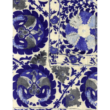 Andrew Martin IZNIK COBALT Upholstery Fabric