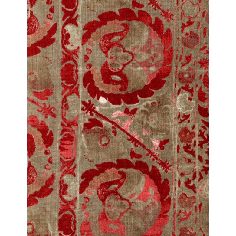 Andrew Martin IZNIK RED Upholstery Fabric