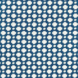 Schumacher Betwixt Indigo/Ivory Fabric