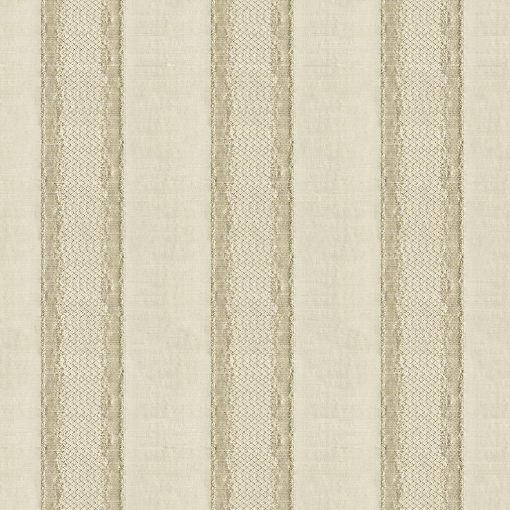 Kravet GILDED STRIPE CHAMPAGNE Upholstery Fabric