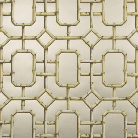 Kravet BAMBU FRET PEWTER Wallpaper