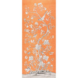 Schumacher Chinois Palais Tangerine Fabric