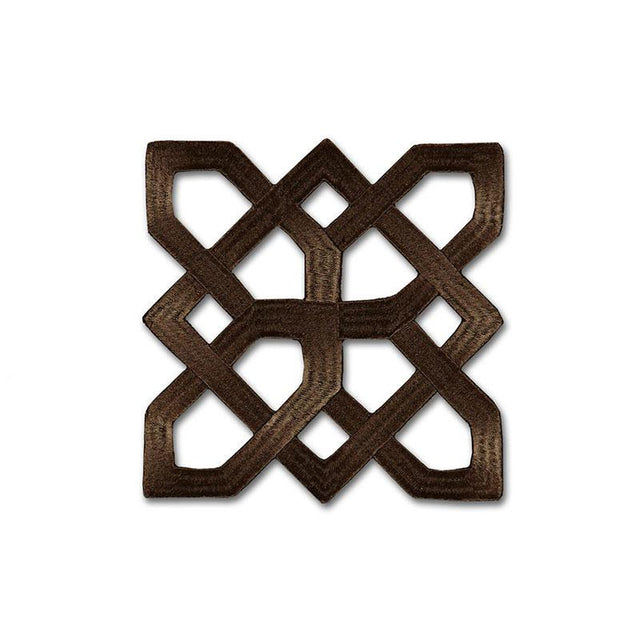 Schumacher Shanghai Appliqu Bittersweet Trim