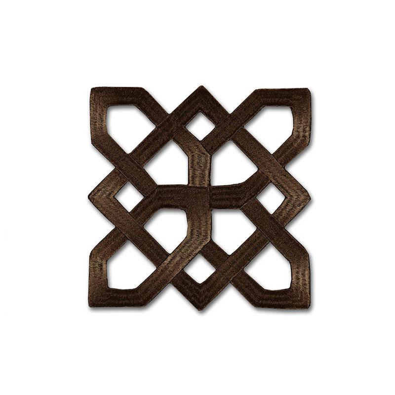 Schumacher Shanghai Appliqu Bittersweet Trim