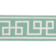 Schumacher Octavius Tape Aqua Marine Trim