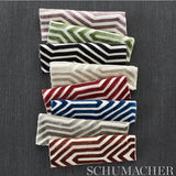 Schumacher Vanderbilt Velvet Greige Fabric