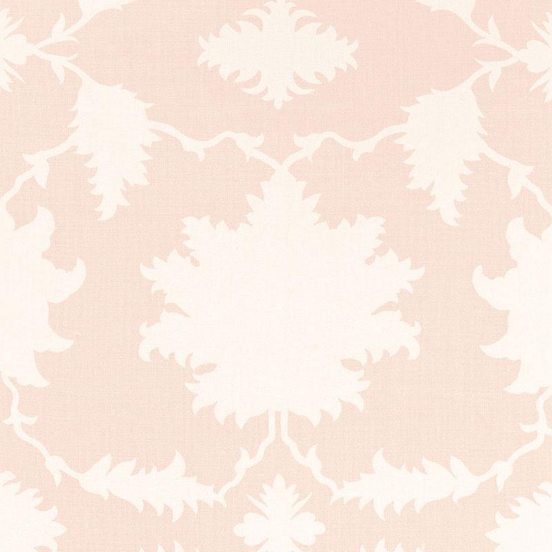 Schumacher Garden Of Persia Blush Conch Fabric