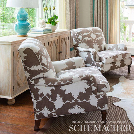 Schumacher Garden Of Persia Bittersweet Fabric