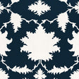 Schumacher Garden Of Persia Bleu Marine Fabric